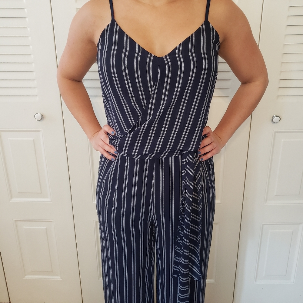 Michael Kors Navy Jumpsuit - Picture 3 of 8